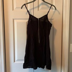 Black summer dress